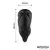 InToYou Torus Cock Ring with Vibrating Ball & Remote Black