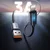 Mcdodo Polnilnik MCDODO USB Lightning kabel za hitro polnjenje za iPhone 1M LED