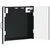 Kabinet za mete HAARLEM Crna 52,5 x 10,5 x 53,5 cm