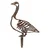 Atelier Del Sofa Dekorativna figura Goose -A 03, 60x37 cm, 1.5 mm