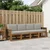 Set vanjskih sofa s jastukom 4 pcs
