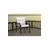 HANAH HOME Baštenska garnitura Nergiz 2+1+1 Cream