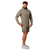 GymBeam Pulse Running Jacket Vetiver