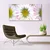 tulup.si Steklena slika Daisy rastlin narava 140x70 cm 2 obešalnika