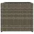Vrtna sadilica siva 36 x 30 x 32 cm od poliratana