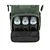 KikkaBoo Torba za mame Siena premium Army Green (KKB22115)