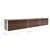 Vidaxl Visoka greda pocinkano jeklo 480x80x77 cm rjava