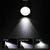 Mini LED svjetiljka s USB punjenjem - Crna KP25693