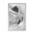 Plakat svobodni angel v črnobeli varianti - 40x60 no frame