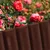 shumee Obroba vrtne ograje Palisade za gredice, rjava, komplet 5 m