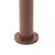 Lindby LED-svetilka Fjorya, višina 60 cm, rjava, IP65 - Sodobni - rjava, bela - Aluminij