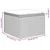 Sjedeća garnitura za vrt s jastukom 5 pcs Bež Poli ratan