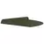 Lebdeća polica s policom 2 pcs Maslinasto zelena 30 x 30 x 2 cm