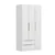 Hanah Home ormar Alin 21031, 105 cm, beli / hrast