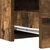 Vidaxl Toaletna mizica Rjava 83 x 40 x 70 cm Konstruiran les