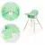 Eco Toys Hranilica za bebe 2u1, Zelena