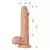 Dildo Beautiful Buraq, 24cm, Boja kože