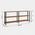 HANAH HOME Polica za knjige Zen, Black