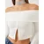 Bianco Lucci Ženska bluza dugih rukava 60351007, Brod izrez, Bela