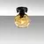 Opviq Zidna lampa Benek-15-14374, 15x15x18cm, IP20, Crna