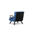 Atelier del Sofa Fotelja Sando 175x60?cm Plava