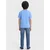 Calvin Klein Jeans Majica Inst Logo LV1CKSJA29 Modra Regular Fit