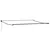Nadstrešnica Narančasta i smeđa 500 x 300 x 165 cm