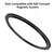 K&F 67-77mm Magnetic Filter Adapter Ring, Matte Black, Frame Thickness 2.16mm