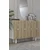 Hanah Home Konzolni sto Fraud Bohem KM120, 120x75x29.6 cm, Boje hrasta