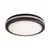 RABALUX Indre Spoljna plafonjera, LED, IP54, 28W, 2450lm, Crna