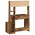 Radni stol s policama boja drva 100x45x140 cm konstruirano drvo