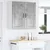 Ormar za Zid PORTO Betonski sivi 80 x 31 x 80 cm
