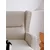 Atelier del Sofa Fotelja Klam 70x94x78cm Krem