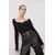 Trendyol Milla Ženska bluza, Crna