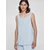 Heavy Oversized Balticblue Acid Wash Tank
