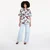 Majice A BATHING APE Map Camo Ape Head One Point Tee UNISEX Multicolor S