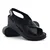 LP Fashion Ženske kožne sandale, Crne