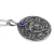 Obesek Wolf Head Blue Eye - SS8-232P