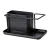 WENKO 55078100 - Organizer BLACK OUTDOOR KITCHEN 21x12 cm inox/crna