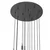 Open Design OR85402 - Luster na sajli ERO 12xG9/8W/230V crna