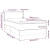 Vidaxl Box spring postelja z vzmetnico taupe 90x200 cm blago