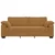 Vidaxl Trosed kavč rjav 220x77x82 cm žamet