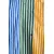 TOMMY HILFIGER Srajca Relaxed Fit Multicolour Stripe azur / rumena / temno zelena / oranžna