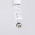 Sollux SL.1689 - Luster na sajli LAMI 3xGU10/10W/230V bela