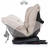 Chipolino autosjedalica 360 i-Size 40-150 cm 4Kid - Humus