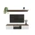 Hanah Home TV Komoda Elia, 140x25,6x32 cm, Orah