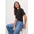 Trendyol Milla Ženska majica TWOSS26TS00052, Crna