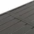 Vidaxl Vrtna miza temno siva 180x83x72 cm jeklo