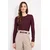 Trend Alacati Stili Ženska bluza Alc-X14801, Bordo