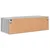 Drveni ormar Siva Sonoma 100,5 x 39 x 30 cm Konstruirano drvo